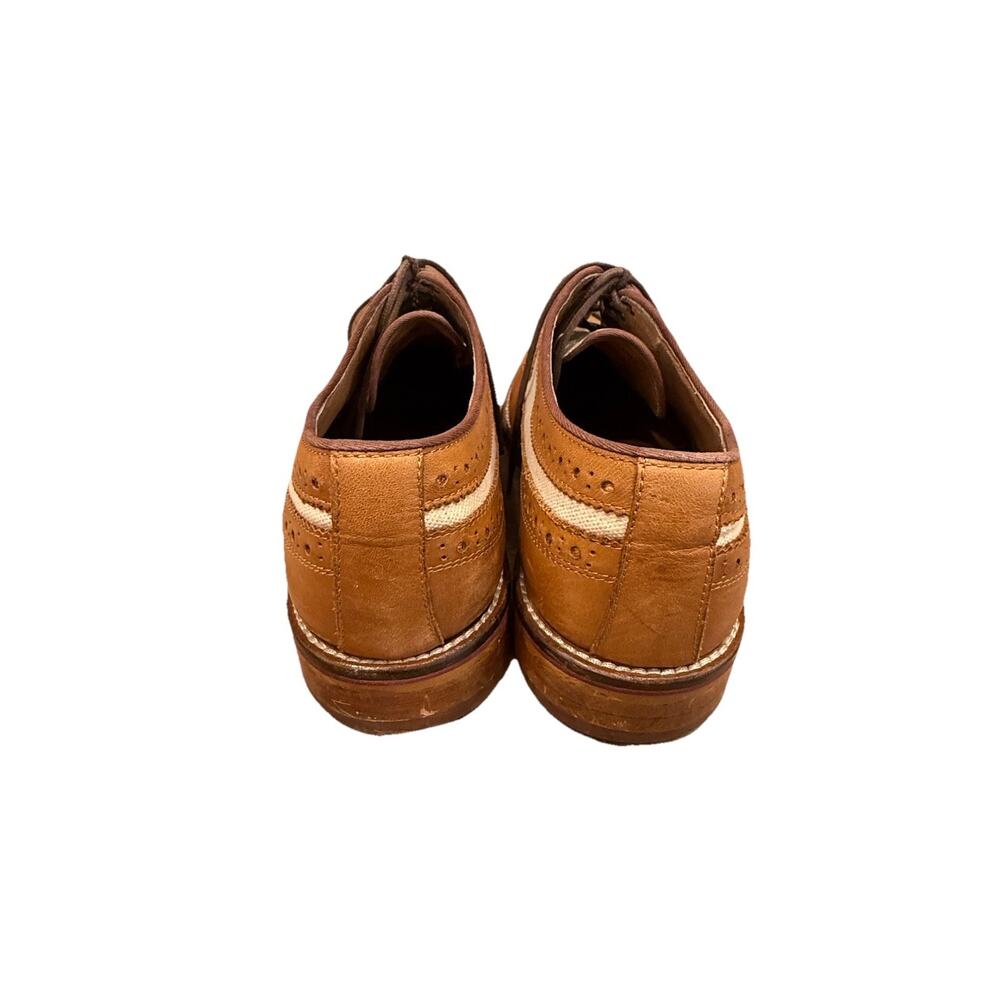 Johnston & Murphy Conrad Men’s 9.5M Oxford Burnished Leather Dress Shoe 20-3312 - Picture 3 of 6